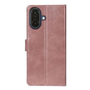 Rixus bookcase voor Samsung Galaxy A07 / A08 – roze