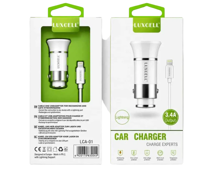 Autolader met Dual USB Poorten - Snelle en Veilige Laadoplossing voor Onderweg