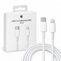 Apple iPhone USB-C naar Lightning Kabel 2 Meter – Snelladen & Data Sync – Wit