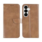 Rixus bookcase voor Samsung Galaxy S26 – lichtbruin