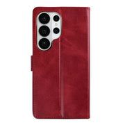 Rixus bookcase voor Samsung Galaxy S26 Ultra – donkerrood