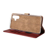 Rixus bookcase voor Samsung – donkerrood