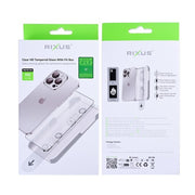 Rixus Clear HD Tempered Glass With Fit Box For Apple iPhone 17