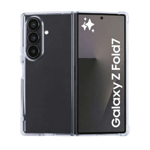 Rixus Anti-Burst hoesje voor Samsung Galaxy Z Fold7 – transparant