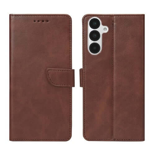 Rixus bookcase voor Samsung Galaxy A16 4G / 5G – bruin
