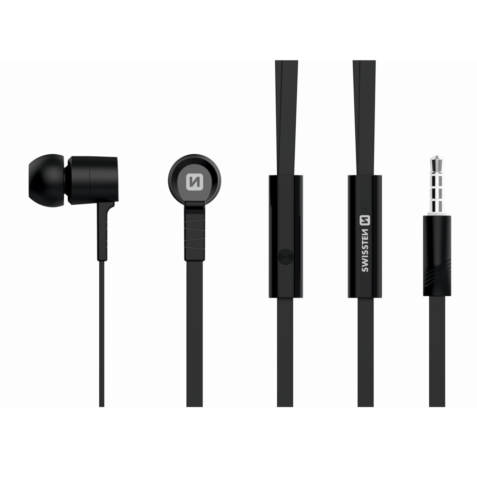 Swissten Dynamic Earbuds YS500 – Zwart