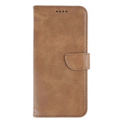 Rixus bookcase voor Samsung Galaxy S26 Ultra – lichtbruin