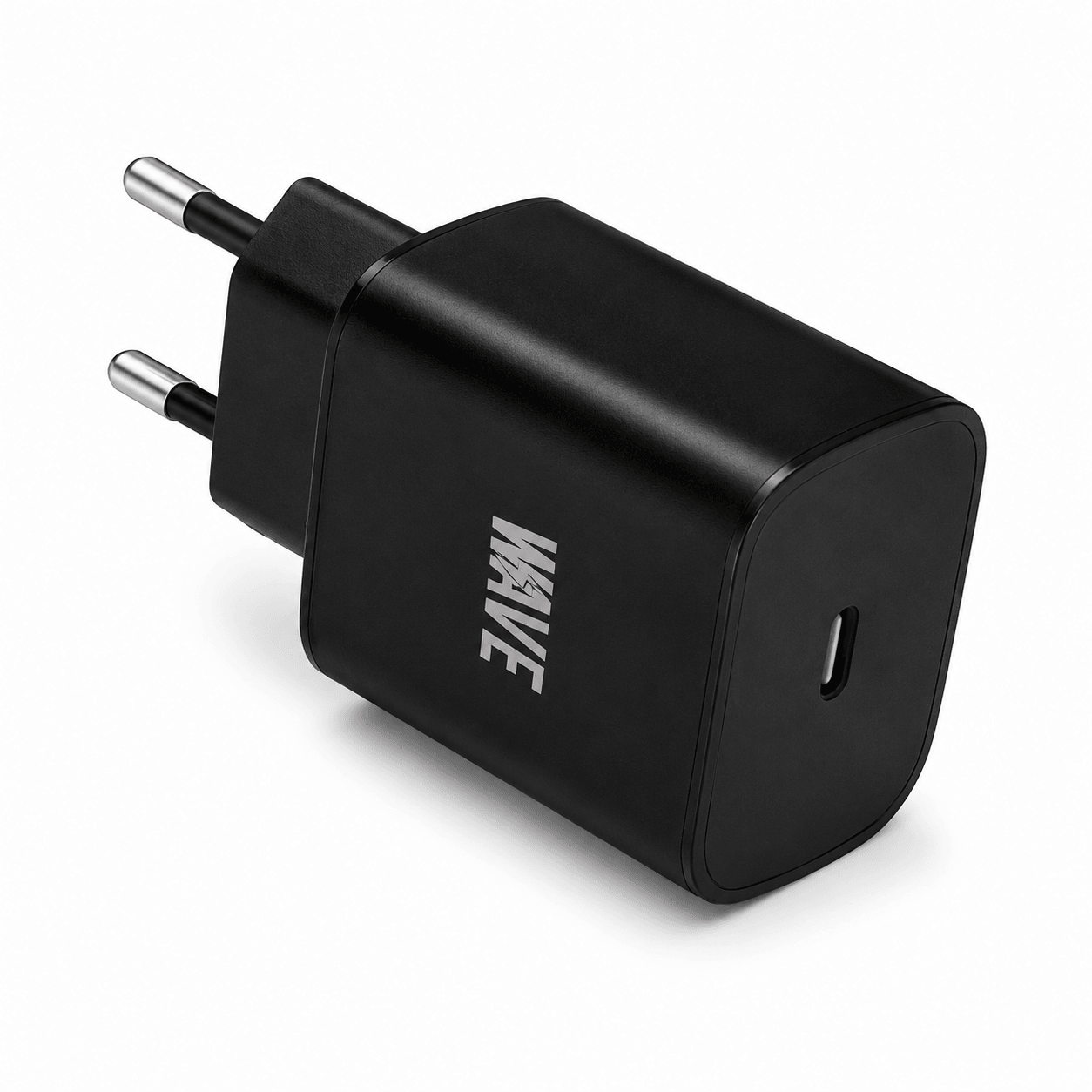 Wave WA-169 Ultra High USB-C Adapter 25W – 3A Fast Charger – Zwart