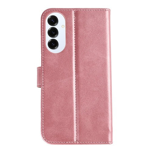 Rixus bookcase voor Samsung Galaxy S25 Edge – roze