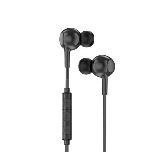 Rixus RXHD56L Lightning Oordopjes met Microfoon – Zwart