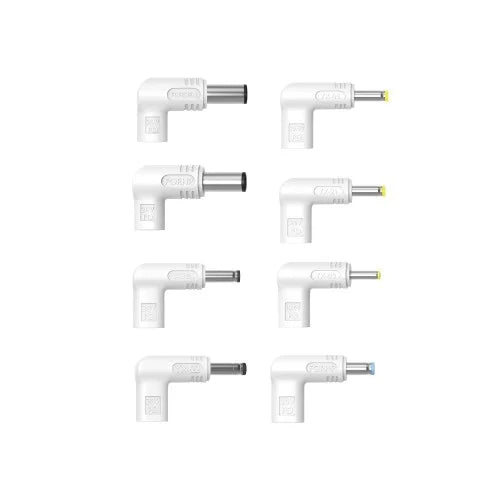 Rixus RXLC93 Universele Laptop Oplader 100W – 8 Connectors – Wit