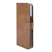 Rixus bookcase voor Samsung Galaxy S26 – lichtbruin