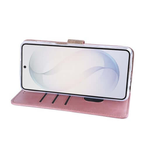 Rixus bookcase voor Samsung Galaxy S26 – roze