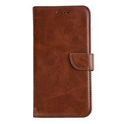 Rixus bookcase voor Samsung Galaxy S25 Edge – bruin