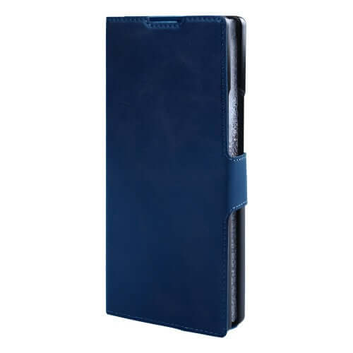 Rixus wallet-hoesje met penhouder voor Samsung Galaxy Z Fold7 – blauw