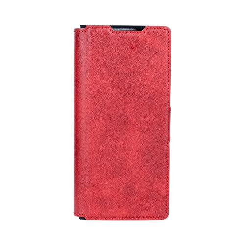 Rixus wallet-hoesje met penhouder voor Samsung Galaxy Z Fold6 – rood