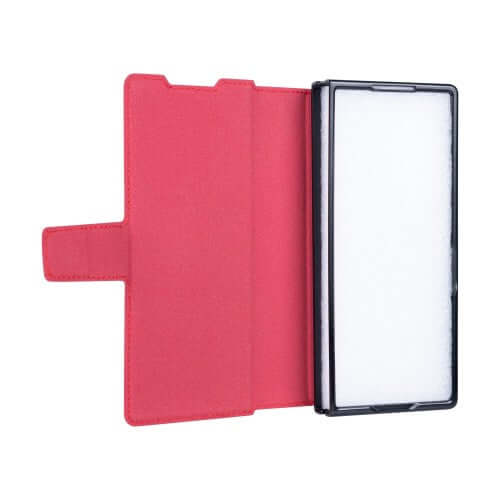 Rixus wallet-hoesje met penhouder voor Samsung Galaxy Z Fold4 – rood