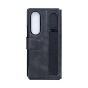 Rixus wallet-hoesje met penhouder voor Samsung Galaxy Z Fold4 – zwart