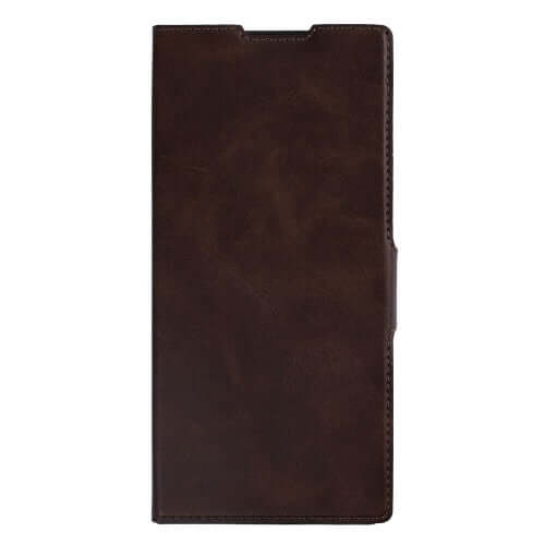 Rixus wallet-hoesje met penhouder voor Samsung Galaxy Z Fold7 – bruin