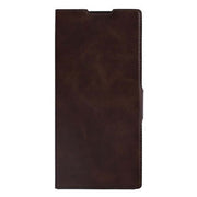 Rixus wallet-hoesje met penhouder voor Samsung Galaxy Z Fold7 – bruin