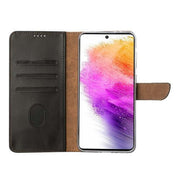 Rixus bookcase voor Samsung Galaxy A56 – zwart