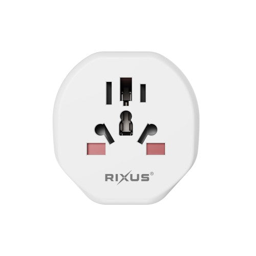 Rixus RXHC27 EU Reisadapter / Wandadapter – Wit
