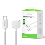 Rixus RXUC140 USB-C naar MagSafe 3 kabel 140W wit – aansluitingen