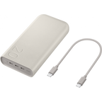 Samsung Triple USB-C Powerbank 45W – 20.000 mAh – Beige