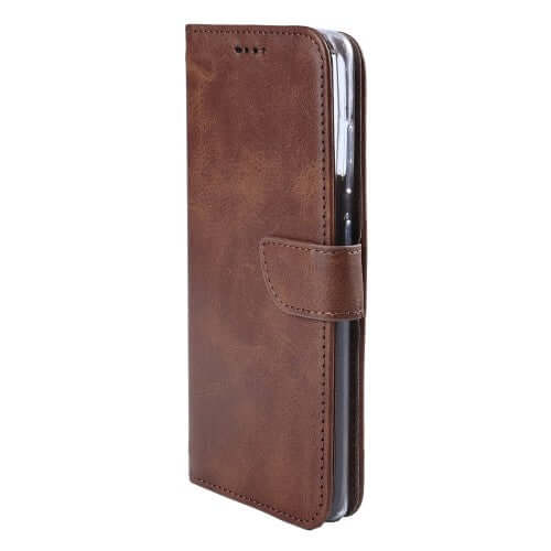 Rixus bookcase voor Samsung Galaxy S26 Ultra – bruin