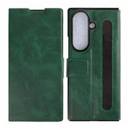 Rixus wallet-hoesje met penhouder voor Samsung Galaxy Z Fold7 – groen