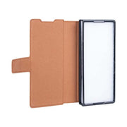 Rixus wallet-hoesje met penhouder voor Samsung Galaxy Z Fold4 – bruin
