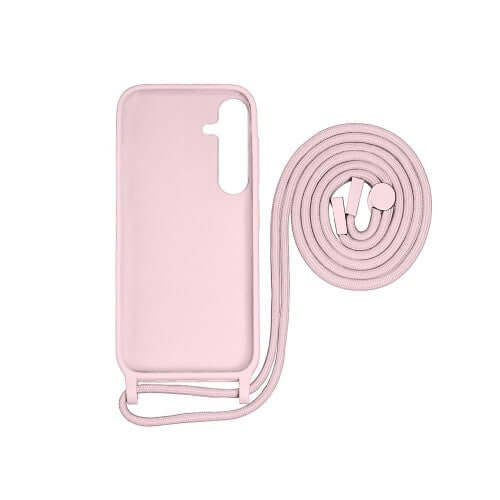 Rixus TPU-hoesje met koord voor Samsung Galaxy A05s – roze