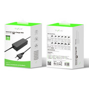 Rixus RXLC20 Universele Laptop Oplader 90W – 12 Connectors – Zwart