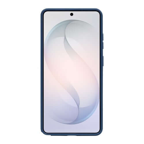 Rixus Crystal Amber hoesje voor Samsung Galaxy S26 Ultra – diepblauw