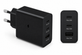 Samsung 65W Power Adapter Trio – 2x USB-C & 1x USB-A Super Fast Charger – Zwart (Retail)