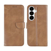 Rixus bookcase voor Samsung Galaxy S26 Plus – lichtbruin