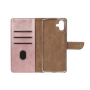 Rixus bookcase voor Samsung Galaxy A06 – roze