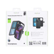 Rixus Duo magnetische wallet voor Samsung Galaxy S26 Ultra – zwart
