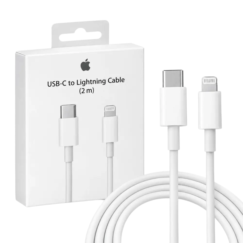 Gebruiksvriendelijke Apple iPhone USB-C naar Lightning Kabel 2 Meter – Perfect voor Snelladen en Dataoverdracht