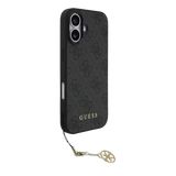 Guess 4G Charm MagSafe Hoesje voor iPhone 17 – Grijs - Telefoonhoesje