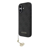 Guess 4G Charm MagSafe Hoesje voor iPhone 17 – Grijs - Telefoonhoesje
