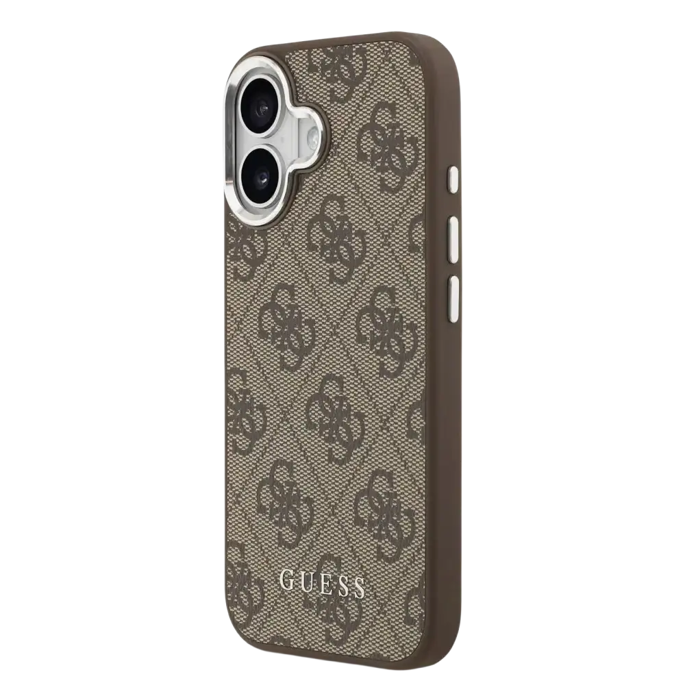 Guess 4G MagSafe Hoesje – iPhone 17 Bruin - Back cover