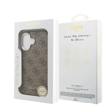 Guess 4G MagSafe Hoesje – iPhone 17 Bruin - Back cover
