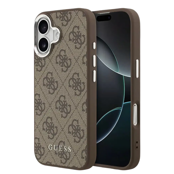 Guess 4G MagSafe Hoesje – iPhone 17 Bruin - Back cover