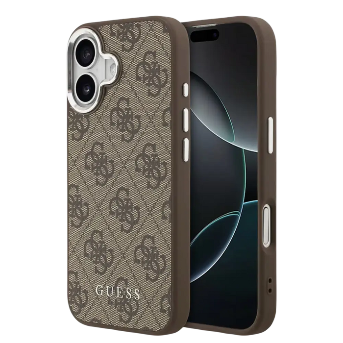Guess 4G MagSafe Hoesje – iPhone 17 – Bruin