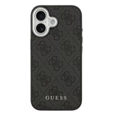 Guess 4G MagSafe Hoesje voor iPhone 17 – Zwart - Telefoonhoesje