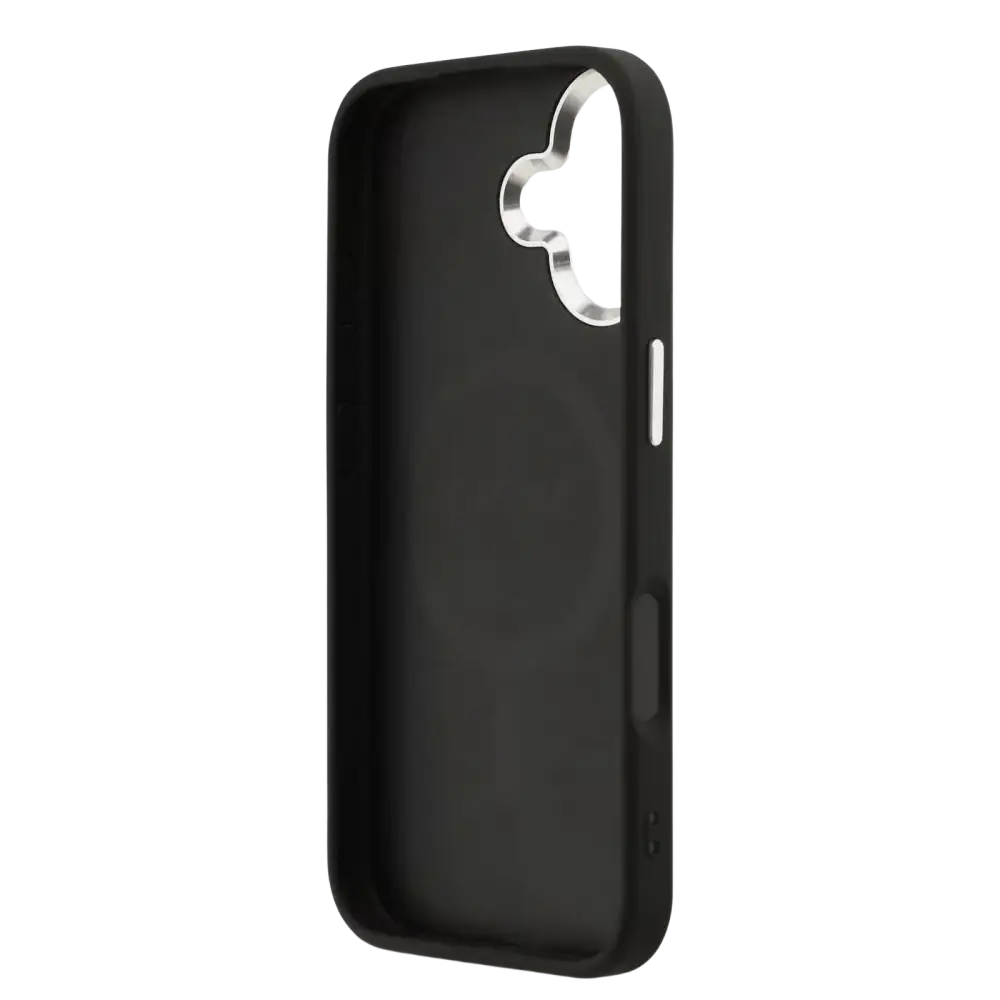 Guess 4G MagSafe Hoesje voor iPhone 17 – Zwart - Telefoonhoesje