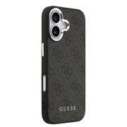 Guess 4G MagSafe Hoesje voor iPhone 17 – Zwart - Telefoonhoesje