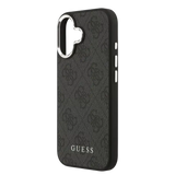 Guess 4G MagSafe Hoesje voor iPhone 17 – Zwart - Telefoonhoesje