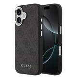 Guess 4G MagSafe Hoesje voor iPhone 17 – Zwart - Telefoonhoesje